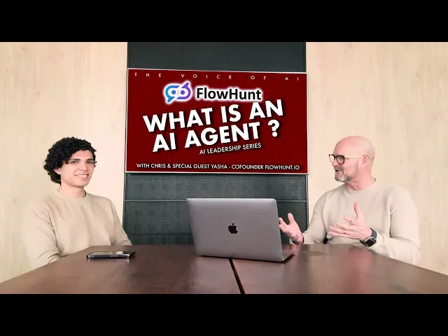 Thumbnail for What is an AI Agent? Agents and the Digital Workforce, Agent swarms and Agent generators | VoiceofAI