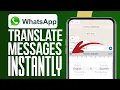 Download Lagu How To Translate WhatsApp Messages Instantly without leaving WhatsApp (2025 Update)