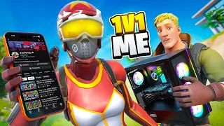 1V1ING MY VIEWERS!