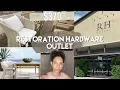 RESTORATION HARDWARE Outlet Home Series Home Decor SHOP WITH ME