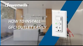 Step-by-Step Installing DEWENWILS GFCI Outlet Switch Combo - HGFS20A