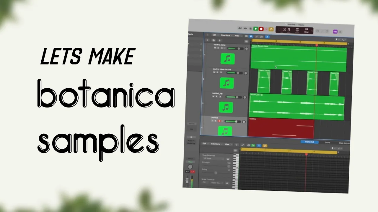 making a botanica sample!: video thumbnail