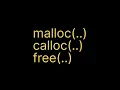 C Dynamic memory allocation part 1 CodeLearning