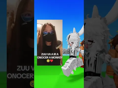 VIAJARE A CONOCER A MONKEY?!😱😰 #roblox #zuuroblox