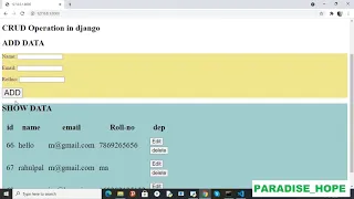 Django python object has no attribute cleaned - data Error paradise