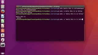 Shell Scripting Tutorial - 2 Quotes