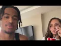 Sharife Cooper and Ash Kaashh do the HOT CHIP CHALLENGE IG Live 11-16-22