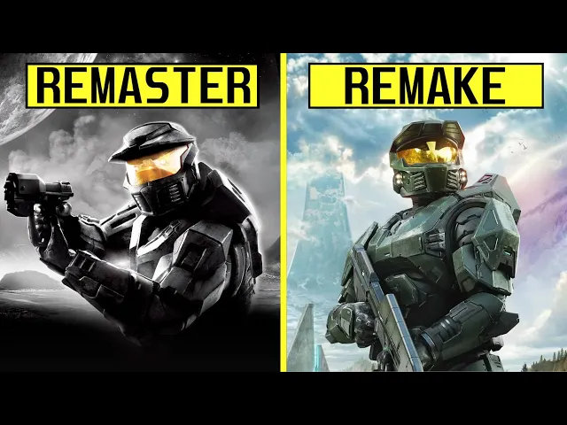 Halo: Campaign Evolved - Side-by-Side Remake vs Remaster Early Graphics Comparison | Master Chief