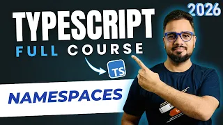 TypeScript Tutorial - Namespaces in TypeScript