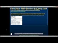 Save data using asp net web services and jquery ajax