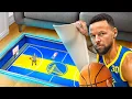 Download Lagu I Built Steph Curry a Basketball Court In My House!