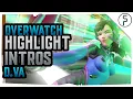 Overwatch - All D VA Highlight Intros