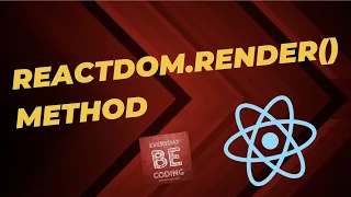 What is ReactDOM render - ReactJS