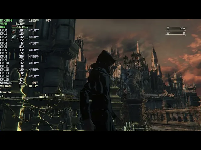 Bloodborne ShadPS4 in-game (24-08-18)