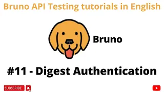 Digest Authentication Bruno REST API Testing tutorials 4 Beginners in English API Client