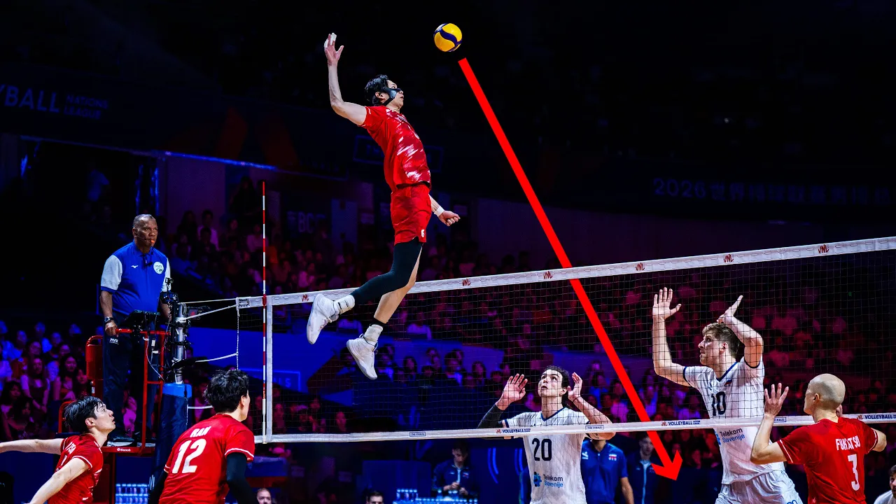 TOP 20 MONSTER Volleyball Spikes | VNL 2026