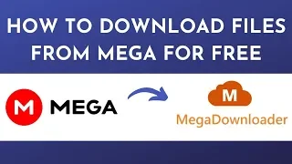 How To Download Files From MEGA NZ For Free Using MegaDownloader Windows Only 