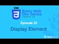 Learn Web Basics CSS - Episode 20