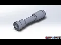 Solidworks Tutorial Sketch Model 3 - Valve Lifter