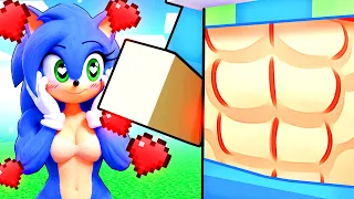 BEBEK SONİC'İN ABLASIYLA İLK DEFA TANIŞTIM, SONRA KARIN KASLARIMA AŞIK OLDU 😱 Minecraft