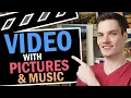 Download Lagu How to Make Video with Pictures and Music