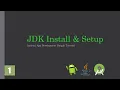 Android Bangla Tutorial 1 How to Install and Setup JDK Java Android App Development