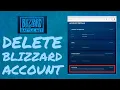 How to Delete Battle net Account on Desktop PC 2022 Delete Blizzard Account