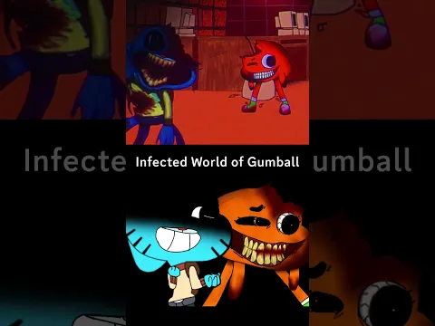 Zombie Gumball & Darwin in FNF  #fnfmod #fnf