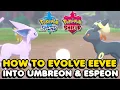 Download Lagu How To Evolve Eevee Into Umbreon And Espeon In Pokemon Sword \u0026 Shield