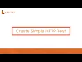 Creating a Simple HTTP Test