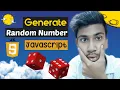 Random Number Generator In Javascript JavaScript random array JavaScript Tutorial