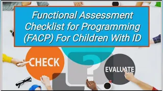 FACP Assessment Checklist for Programming