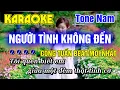 Lagu Người Tình Không Đến Karaoke Tone Nam Nhạc Sống Rumba Beat Hay Dễ Hát CÔNG TUẤN BOLERO MỚI NHẤT