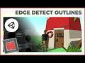Toon Outlines in Unity URP Shader Graph Using Sobel Edge Detection 2020 3 Game Dev Tutorial