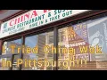 Day of Trying New Restaurants In Pittsburgh