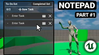 UE5 Notepad Tutorial - Part 1