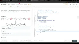 203 Remove Linked List Elements Leetcode Amazon Interview Javascript
