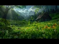 Summer Meadow Sounds | Gentle Breeze & Birdsong for Focus & Study [4K]