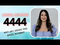 4444 ANGEL NUMBER - Why Am I Seeing This