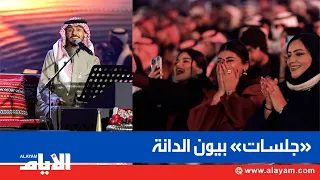 فيديو ليلة طربية استثنائية جلسات تجمع النجمين عايض وخالد عبدالرحمن على بيون الدانة 