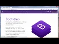 Bootstrap Tutorial 2017 - 1