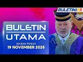 Agong Bimbang Kes Jenayah Berat Libatkan Pelajar | Buletin Utama, 19 November 2025