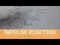Impulse Delta function-Process Dynamics and Control