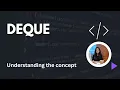 DEQUE Understanding the Concept Solving NeetCode150 Questions DSA in Python LEETCODE