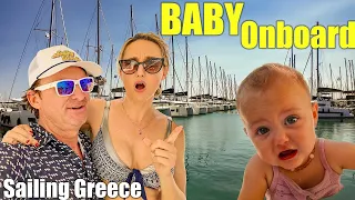 Baby on Board! Sailing from Athens to Aegina with Miss Lone Star