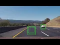 Vehicle detection with HOG based SVM sliding window detections