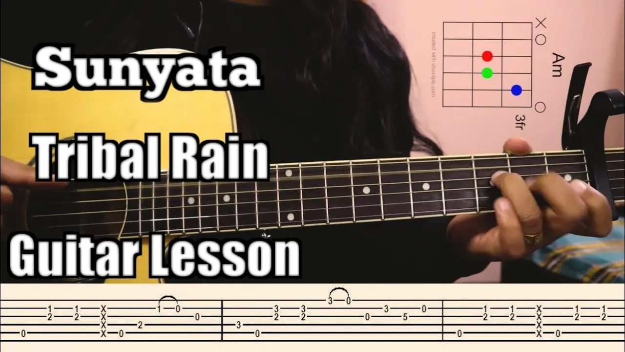 Sunyata | Tribal rain | Guitar Lesson |