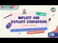 Question - 24 or Class 11th 2023 CS mid-term Paper morning Implicit and Explicit conversion