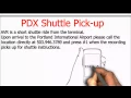 Airport Van Rental Shuttle Pick Up from PDX