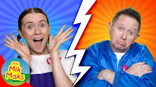 The Opposite Song Learn Opposites Kids Songs Nursery Rhymes The Mik Maks